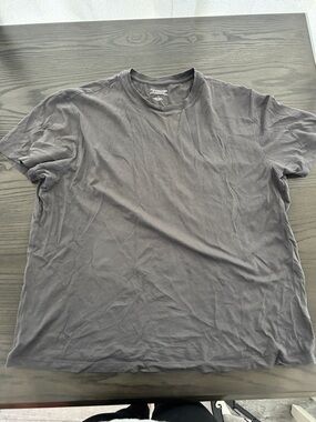Roundtree & Yorke Short Sleeve Crew Neck T-Shirt - Charcoal Gray